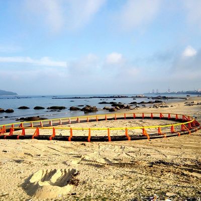 Fishing Auxiliary Machinery Type Auxiliary Winch HDPE Deepsea Floating Fish Farming Cage Black and Yellow