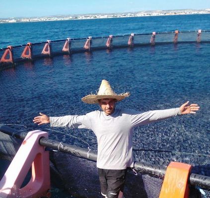 1 Year After-sales Service HDPE Triangular Brackets Fish Cage for Open Sea from Nanfengwang