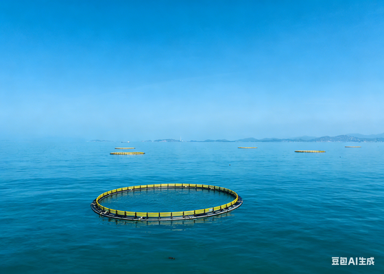 High Strength HDPE Aquaculture Cage Floating Fish Farming Equipment