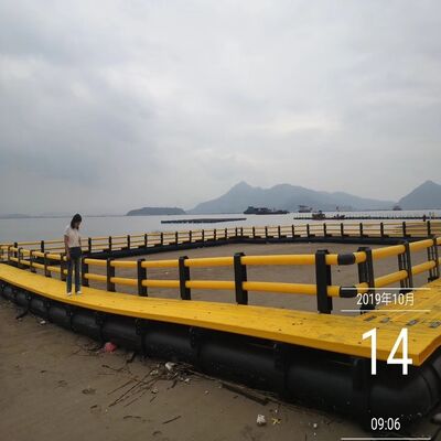 Tourism Water Entertainment Platform Anti Slip Floating Activity Platform