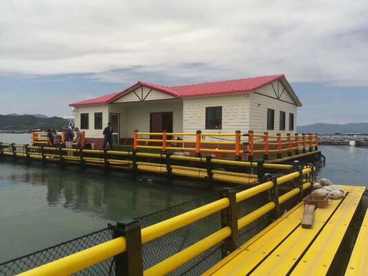 Heavy-Duty Floating Fish Cage, No More Cage Drifting & Fish Loss