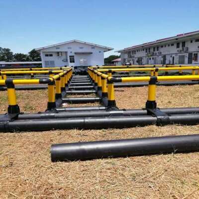 Modular HDPE Cage Raft System | Free Combination & Splicing | Scale Up On Demand