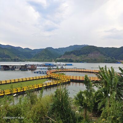 Modular Assembled HDPE Fish Cage, Easy Disassembly, Tilapia & Catfish Farming Cage Export To African Lakes