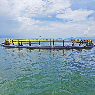  UV-Stabilized Seawater Fish Cage, Anti-Aging & Low Maintenance