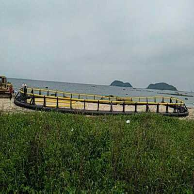 High Buoyancy Anti-Wave HDPE Fish Cage for Open Lake Water