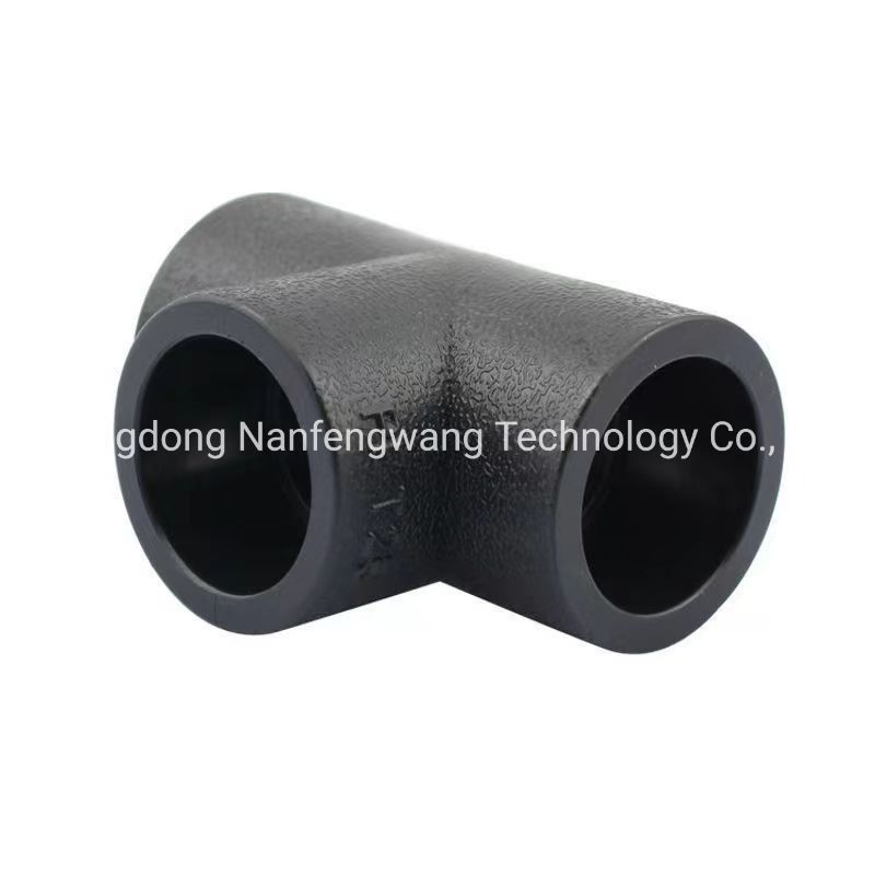 110*90mm HDPE Electrofusion Reducing Tee PE Multi Specification SDR11/13.6/17