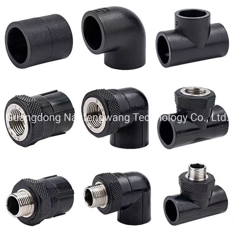110*90mm HDPE Electrofusion Reducing Tee PE Multi Specification SDR11/13.6/17