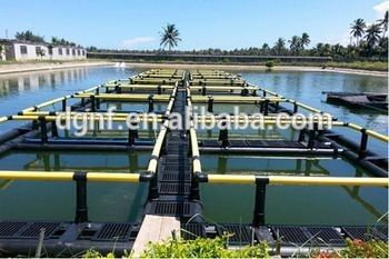 HDPE Sea Fish Farming Net Cage Anti Wave 4sq. M To 200sq. M