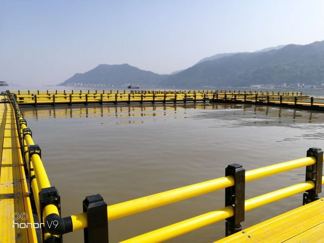 Abalone Leisure Aquaculture Fish Cage Circular Square For Floating Fish Farming