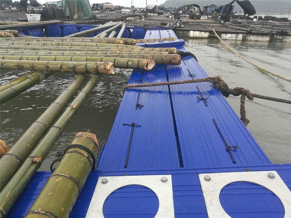 Fishing Machinery Plastic Pontoon Fish Farming Cage with Hydraulic Power Source and Fishing Gear Winch Type