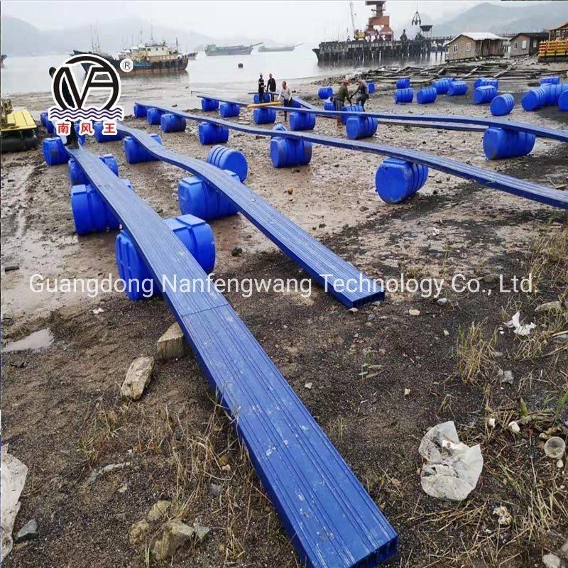 HDPE Net Buoy Fish Floating Cage Square Customization Diameter 10m - 60m