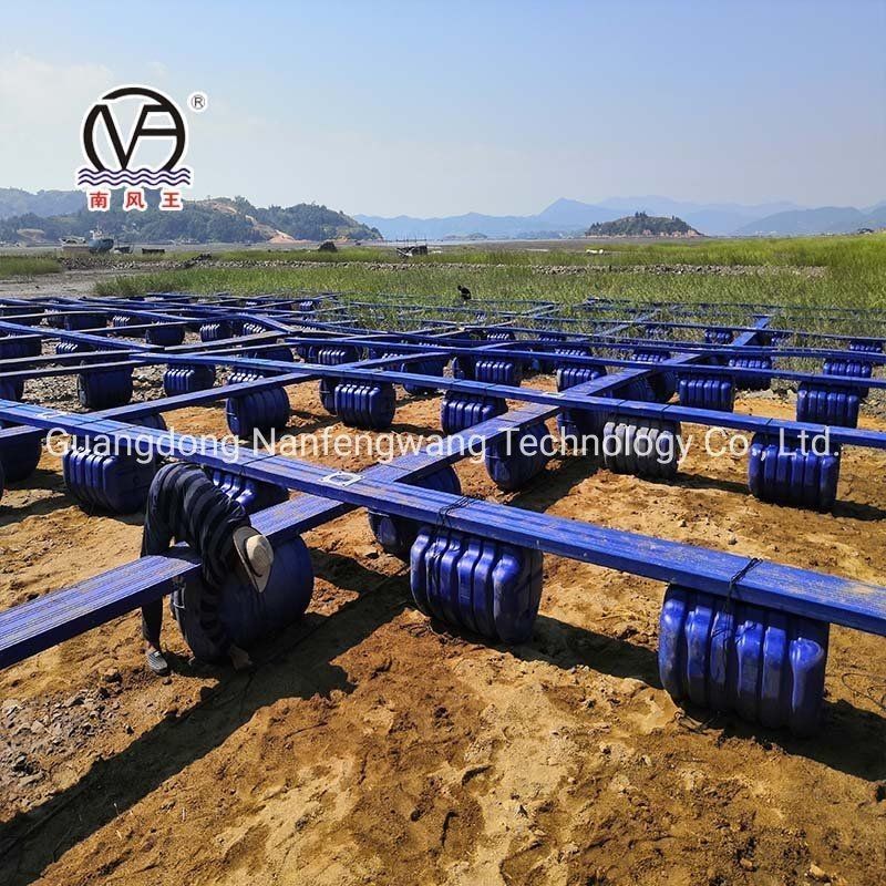 HDPE Plastic Modular Cage Culture Pontoon with Floating Pipe 200mm/250mm/450mm/500mm