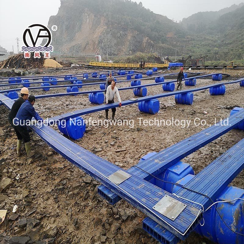 HDPE Aquaculture Pontoon Buoy Fish Cage Diameter 10m 60m For Farming Machinery