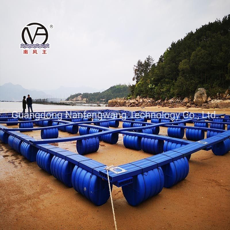 PE Aquaculture Fish Cage Pontoon Buoy With Durable Materials And Customization Option