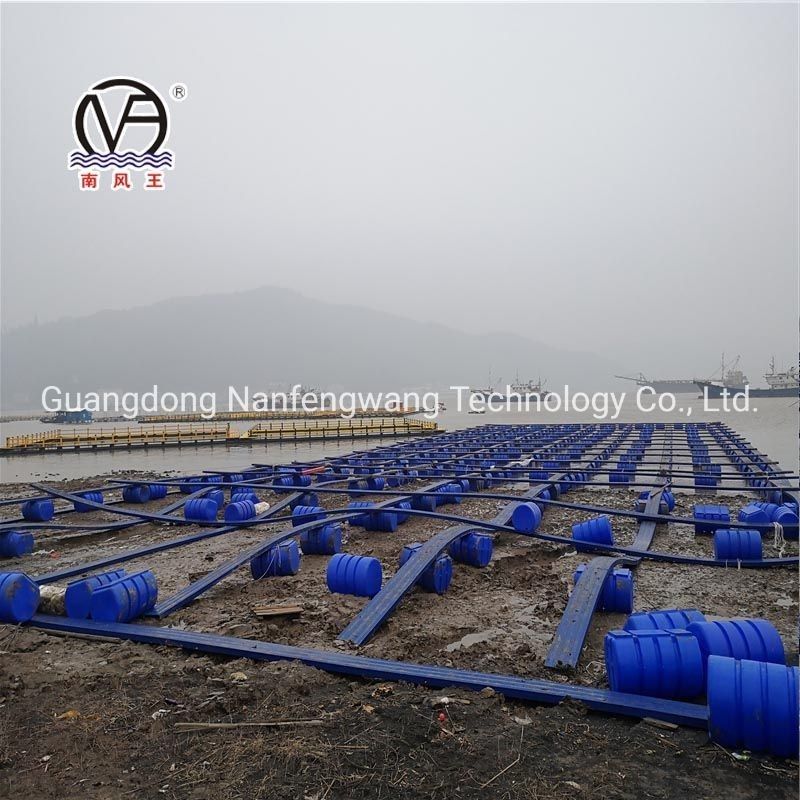 HDPE Square Pontoon Aquaculture Cage 10m 60m Diameter For Farming Machinery