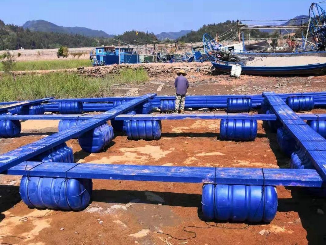 High Buoyancy Square Pontoon Floating Cage Hassle Free Assembly And Disassembly