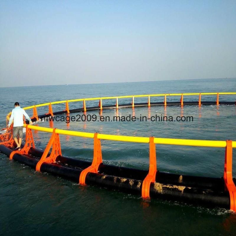 Offshore Aquaculture Floating Fish Cage with 200mm/250mm/315mm/350mm/400mm Floating Pipe