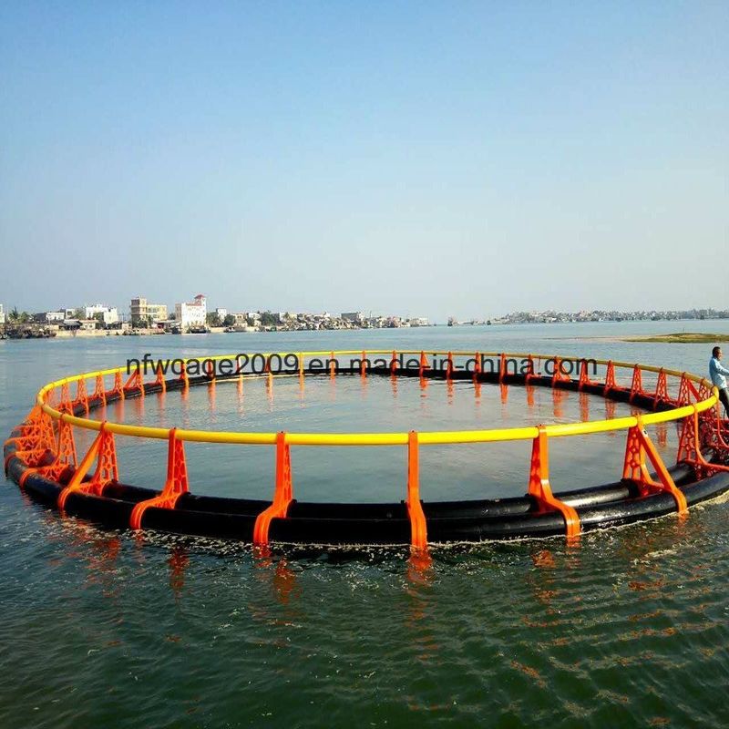 Offshore Aquaculture Floating Fish Cage with 200mm/250mm/315mm/350mm/400mm Floating Pipe