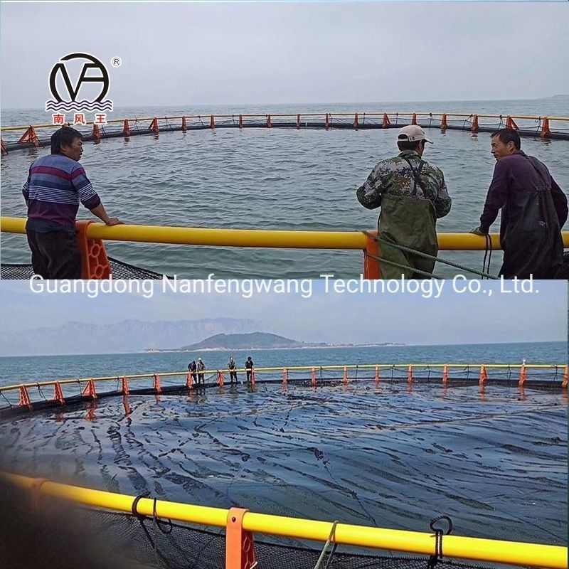 1 Year After-sales Service HDPE Round Floating Cage for Marine Fish Culture