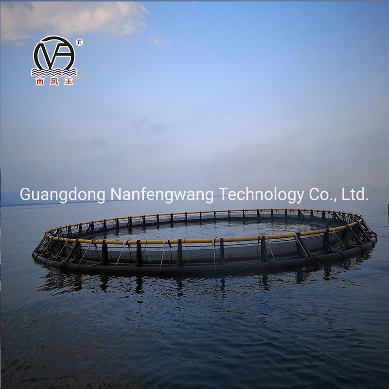 1 Year After-sales Service HDPE Round Floating Cage for Marine Fish Culture