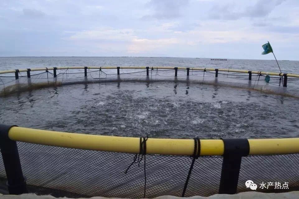 Aquaculture Fish Farming Cages Package Size 250.00cm * 110.00cm * 6.80cm with Auxiliary Winch