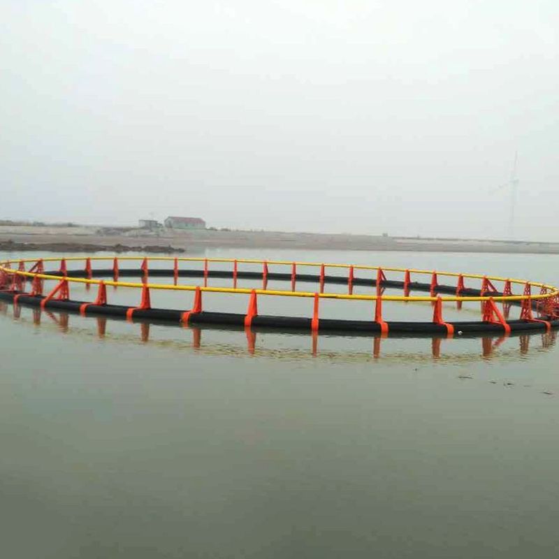 Customization HDPE Pipe Floating Net Cage For Aqua Farming