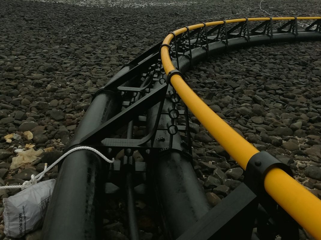 Round HDPE Aquaculture Marine Cage for Bass Cultured Environmentally Friendly