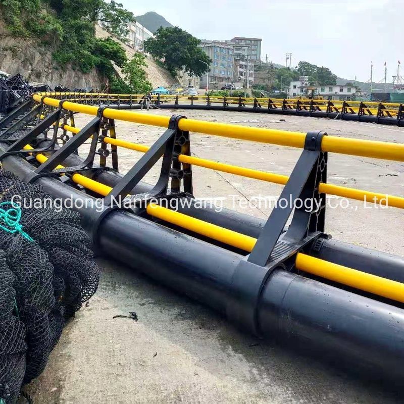 Nanfengwang Super Strong Fish Cage for Deep Sea Black and Yellow Anti Typhoon Round Cage