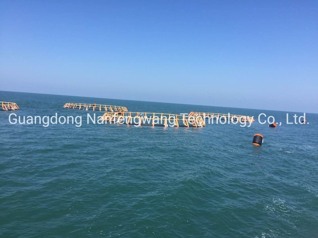 10m 60m Diameter Strong HDPE Floating Aquaculture Fish Farming Circular Cage for Tilapia Fishing Net Farm by Nanfengwang