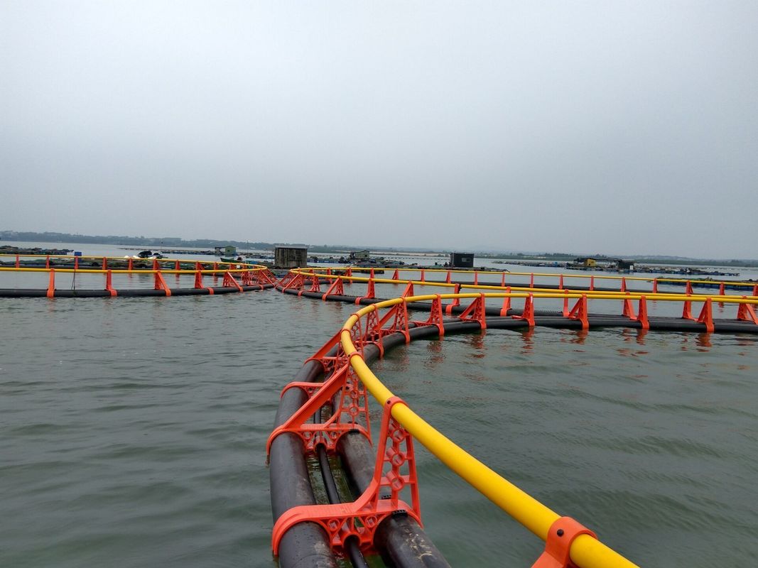 Sturdy HDPE Bracket Square Fish Farming Floating Cages Inshore for Fishing Auxiliary Machinery Type Auxiliary Winch