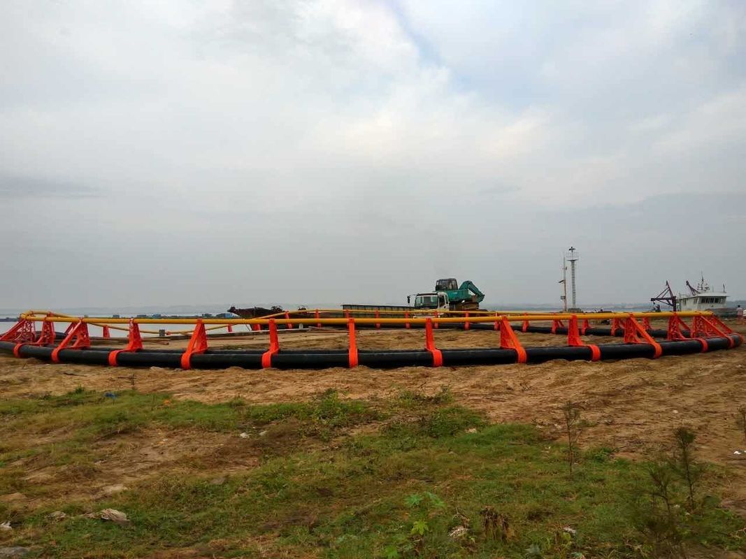 Circular HDPE Floating Fish Cage Farming In Kenya Anti Wave