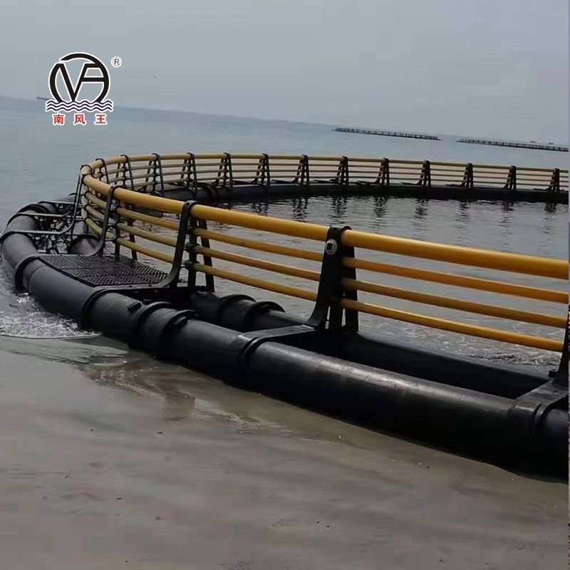 Deep Sea Aquaculture HDPE Super Strong Cage with 10m 60m Diameter and ISO9001 2008 Certification