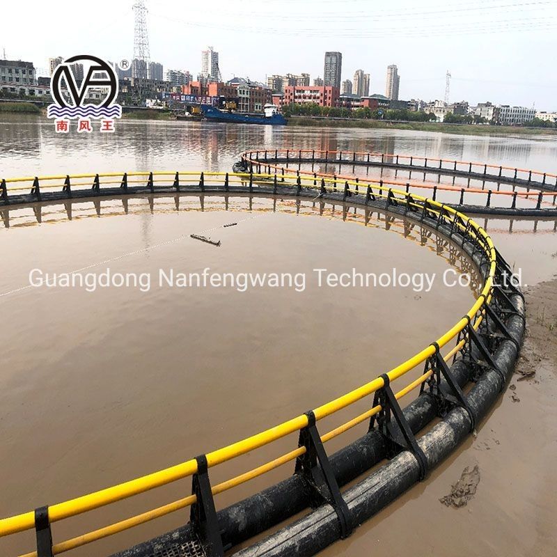 ISO9001 2008 Certified HDPE Super Cage for Marine Aquaculture Diameter 10m to 60m Certification