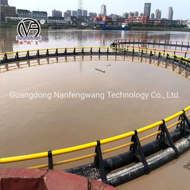 ISO9001 2008 Certified HDPE Super Cage for Marine Aquaculture Diameter 10m to 60m Certification