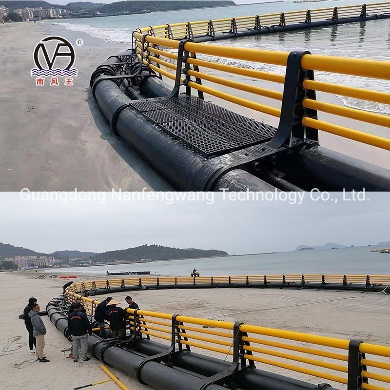 PE Super Cage for Deep-Water Fishery and Aquaculture Floating Pipe 200mm Diameter 10m 60m