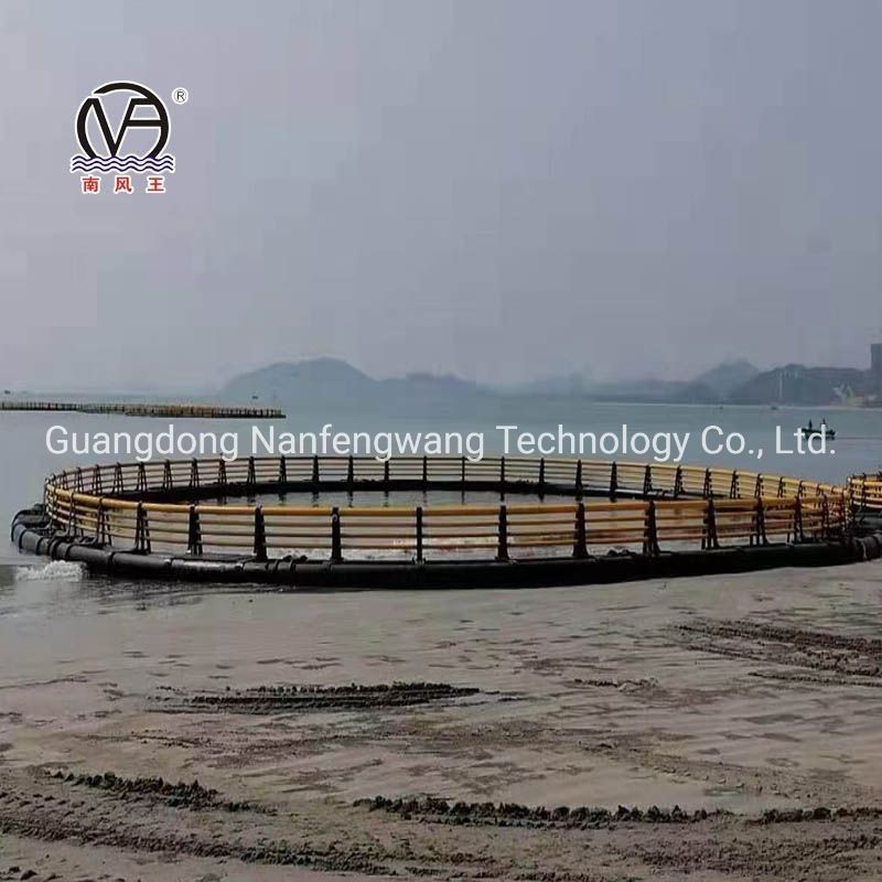 PE Super Cage for Deep-Water Fishery and Aquaculture Floating Pipe 200mm Diameter 10m 60m