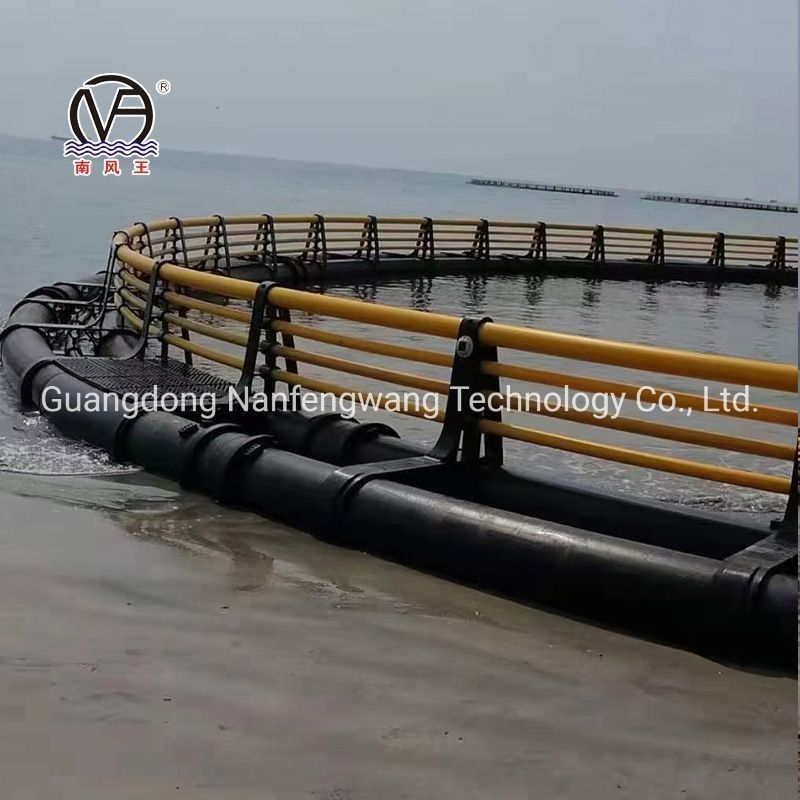 PE Super Cage for Deep-Water Fishery and Aquaculture Floating Pipe 200mm Diameter 10m 60m