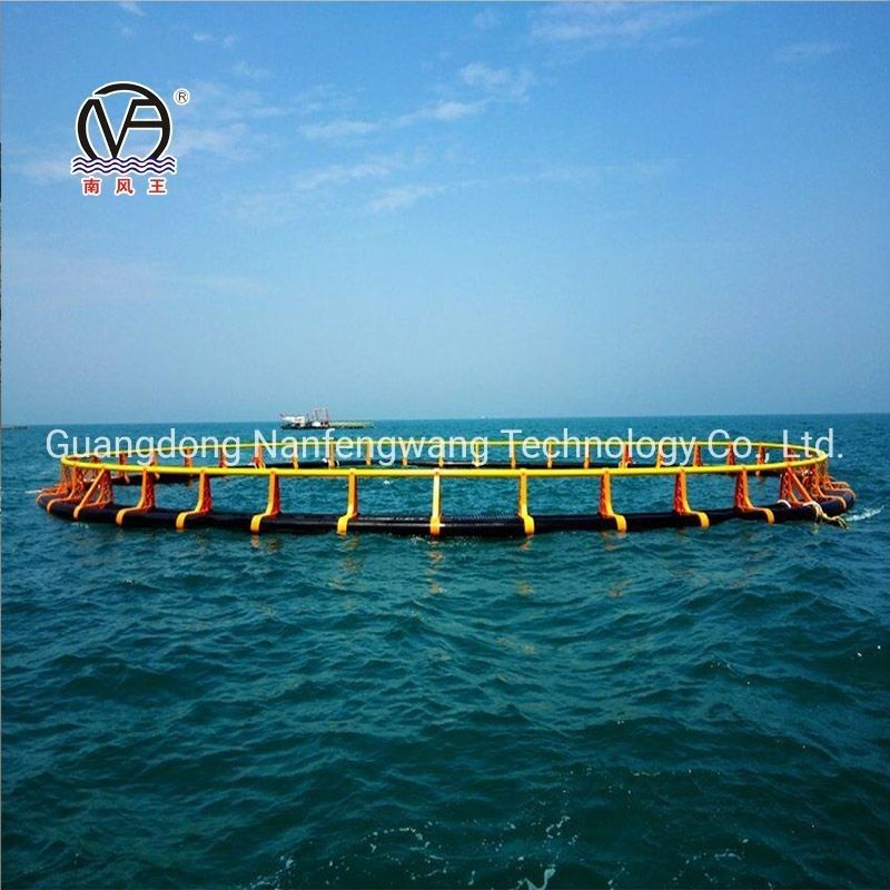 PE Super Cage for Deep-Water Fishery and Aquaculture Floating Pipe 200mm Diameter 10m 60m