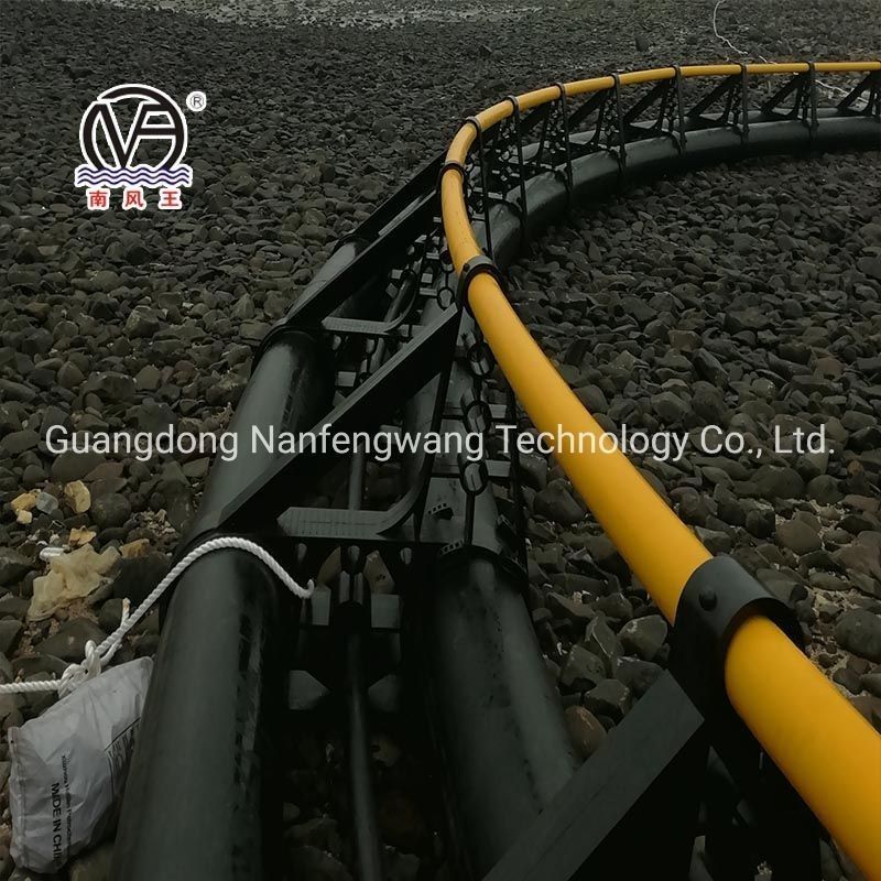 Anti Wind Wave Floating HDPE Deep Sea Cage Farming Machinery with Floating Pipe 200mm/250mm/315mm/350mm/400mm/450mm/500mm