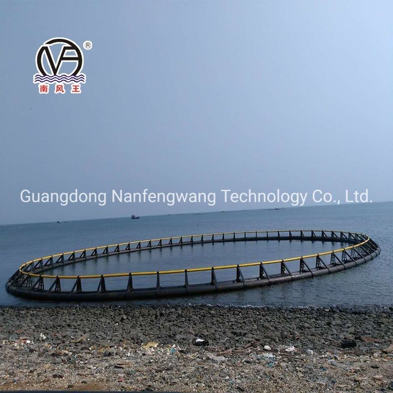PE Enhanced Deep Water Farming Aquaculture Fish Cage In African Lakes