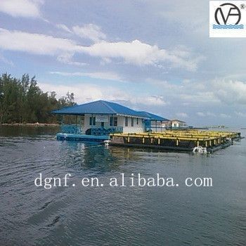 Delivery Detail Two Weeks After Receiving Deposit and Customization HDPE Plastic Fishery Fish Cage with Floating Design