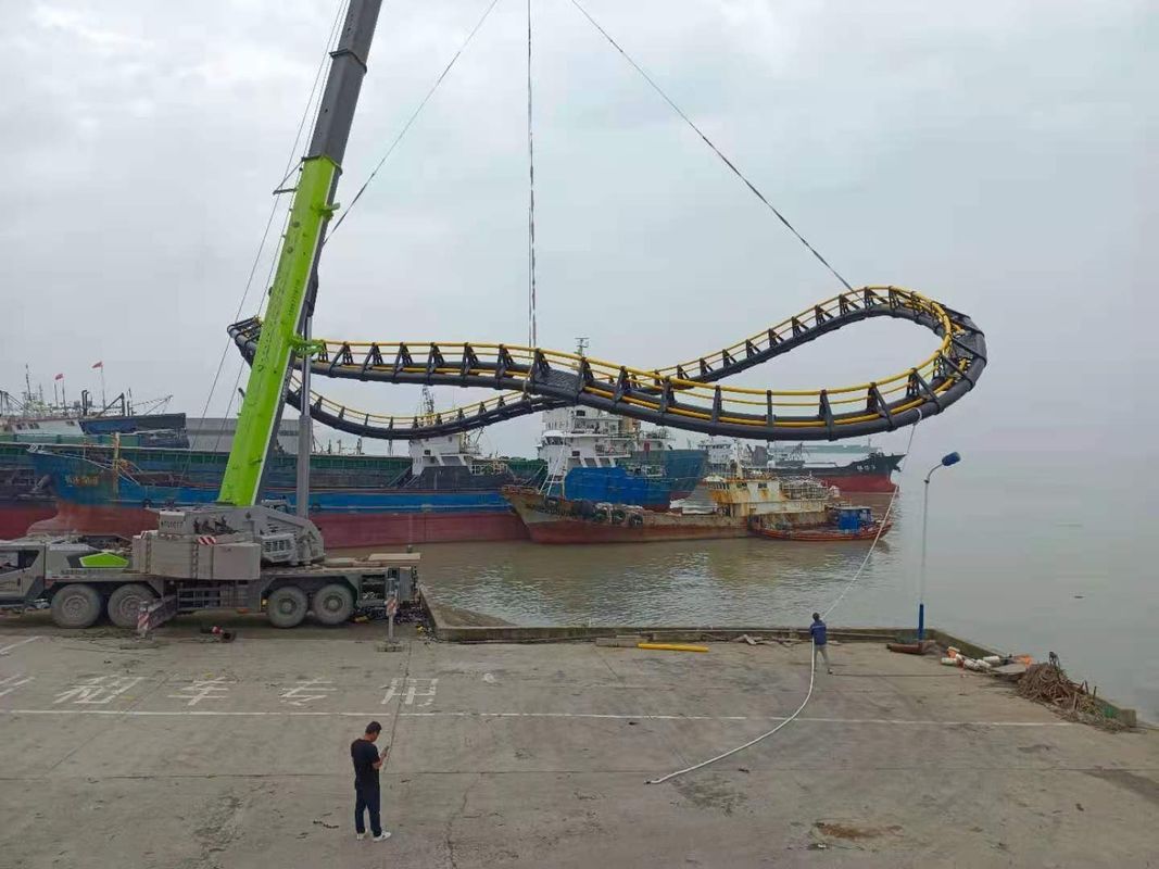 Super Strong HDPE Fish Cage in Delivery Detail Two Weeks After Receiving Deposit for Open Sea Aquaculture Fish Farming