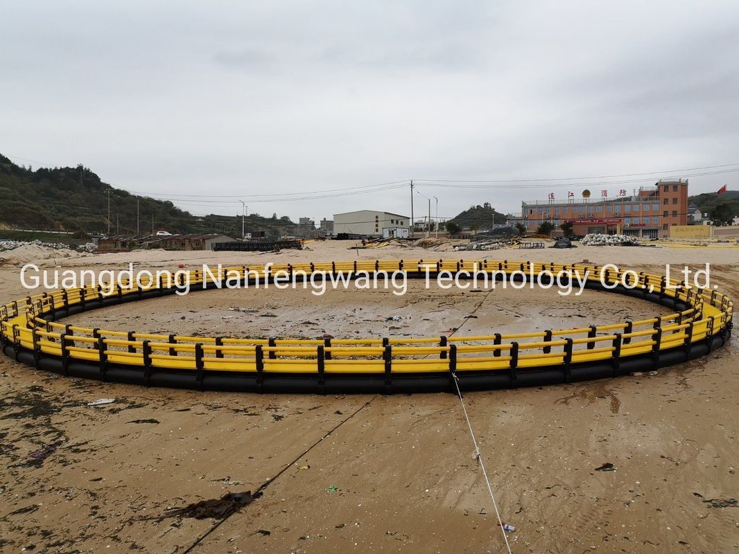 HDPE Material Abalone Leisure Fish Farm Aquaculture Anti-Wave Floating Circular Square Deep Sea Cage with Customization