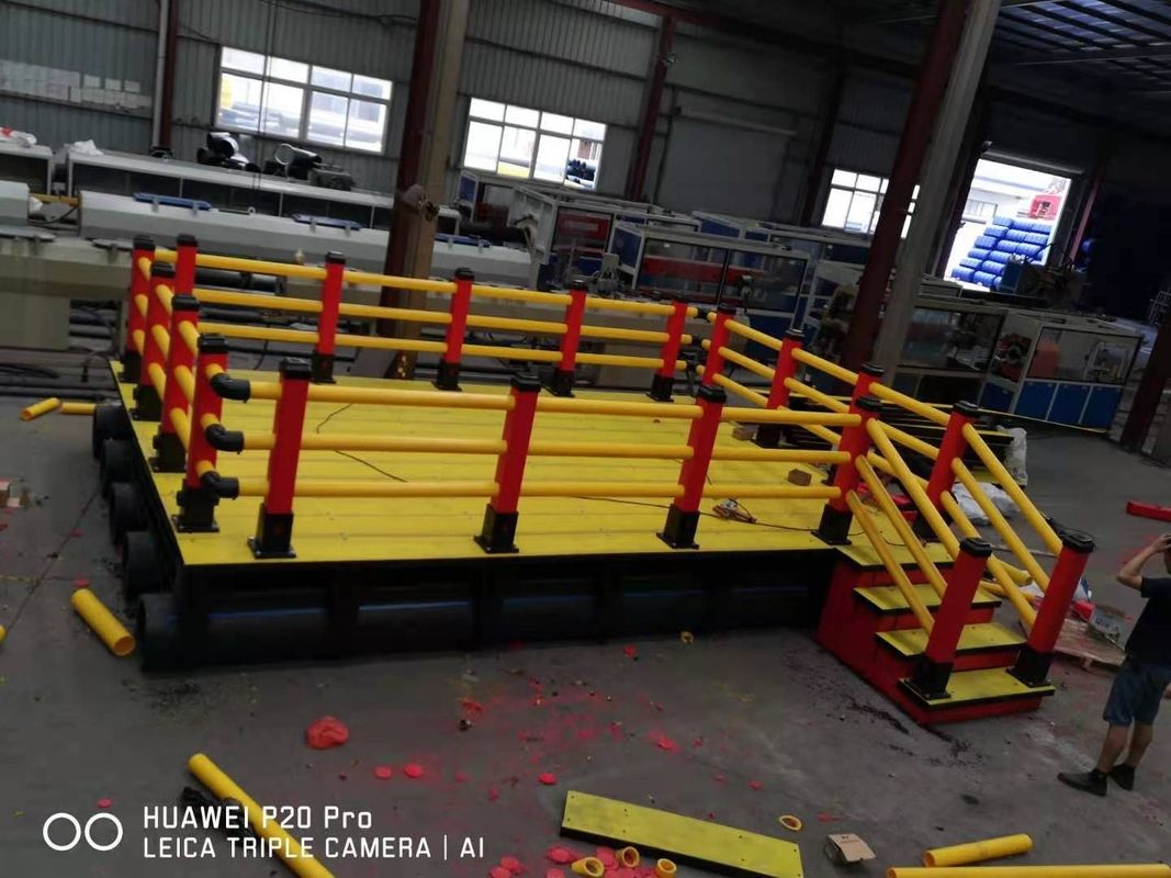 Diameter 10m 60m Aquaculture Fish Farming Floating Square Abalone Leisure Fishing Cage by Professional Farming Machinery