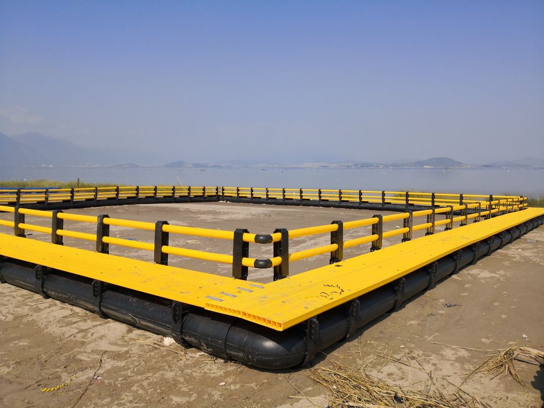 Round HDPE Pipe Circular Floating Net Cage for Fish Farming Made of HDPE and USD Payments