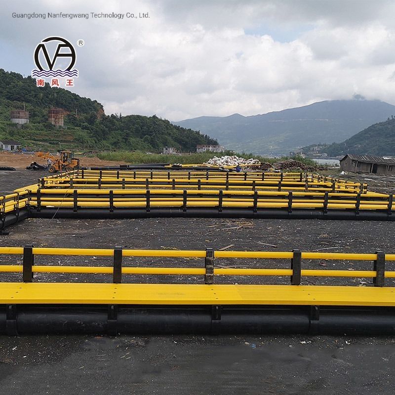 200mm/250mm/315mm/350mm/400mm/450mm/500mm Floating Pipe Large Deep Sea Square Aquaculture Cage for Farming Machinery