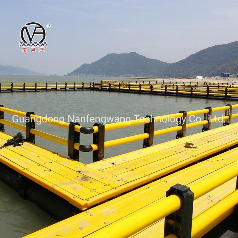 HDPE Leisure Fish Cage 10m to 60m Diameter Floating Pipe 200mm/250mm/315mm/350mm/400mm/450mm/500mm