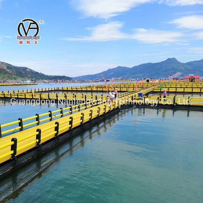 HDPE Leisure Fish Cage 10m to 60m Diameter Floating Pipe 200mm/250mm/315mm/350mm/400mm/450mm/500mm