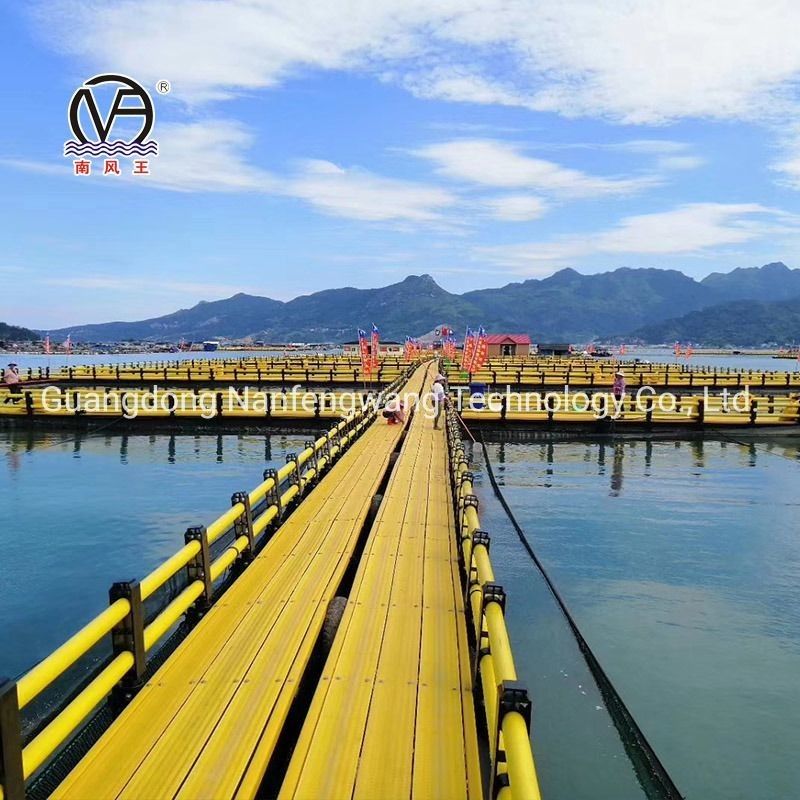 HDPE Leisure Fish Cage 10m to 60m Diameter Floating Pipe 200mm/250mm/315mm/350mm/400mm/450mm/500mm