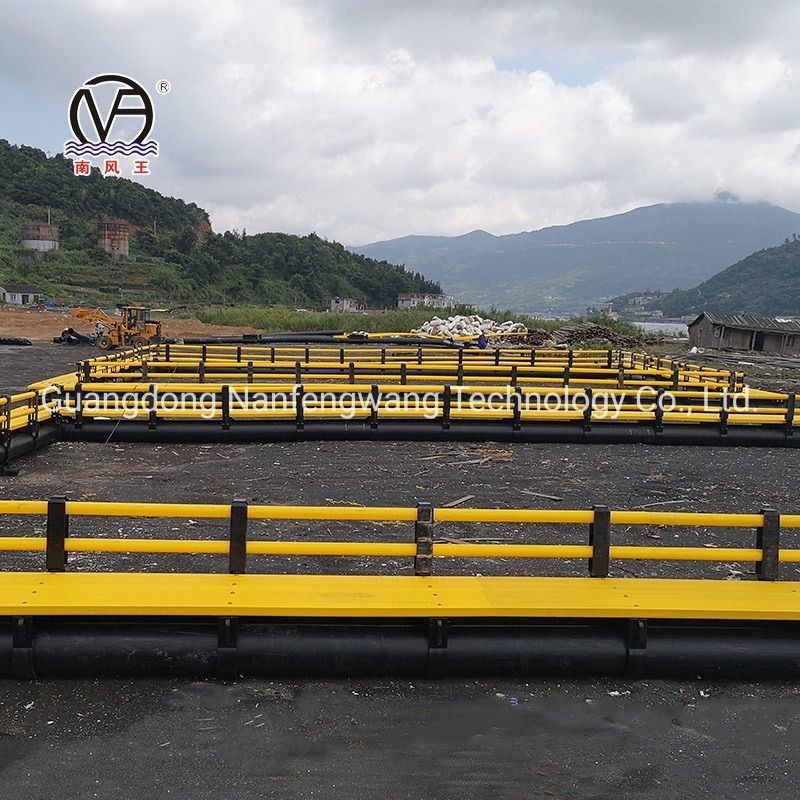 HDPE Leisure Fish Cage 10m to 60m Diameter Floating Pipe 200mm/250mm/315mm/350mm/400mm/450mm/500mm